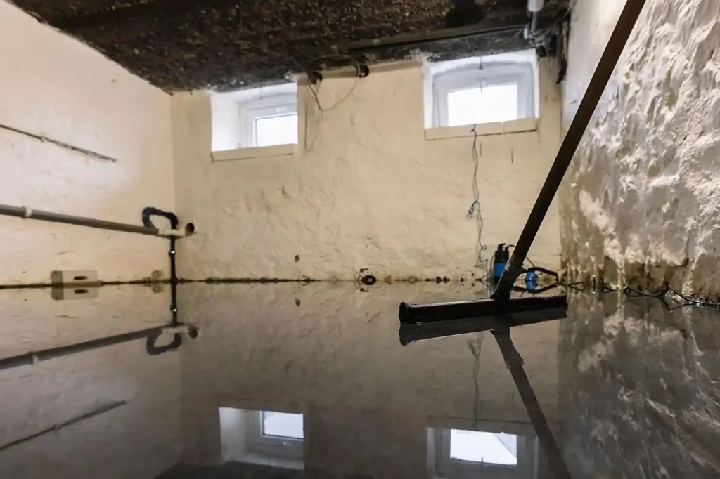 Rohrbruch führt zu Wasserschaden – Jetzt handeln bei einem Wasserschaden in Dinslaken